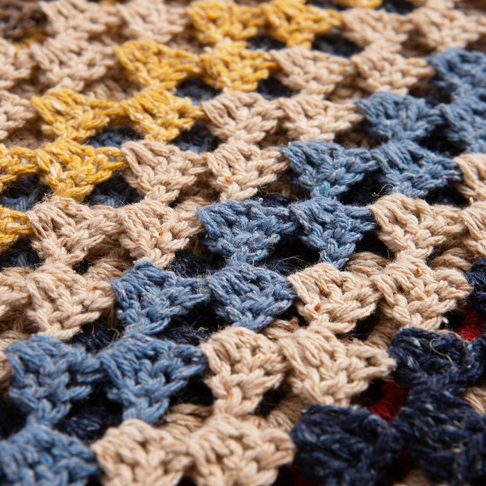 Giant Granny Square Blanket Crochet Kit - Wool Couture