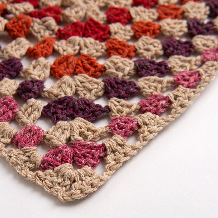 Giant Granny Square Blanket Crochet Kit - Wool Couture