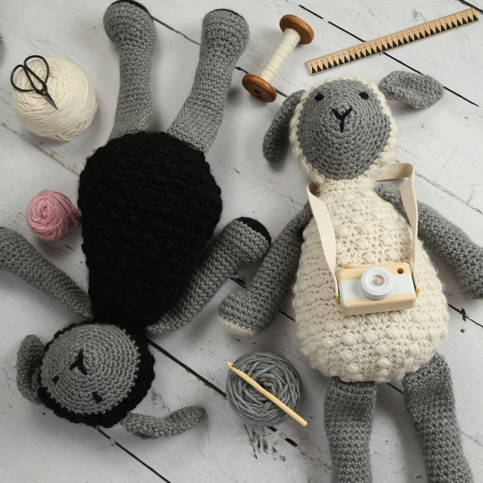 Giant Lionel Lamb Crochet Kit - Wool Couture