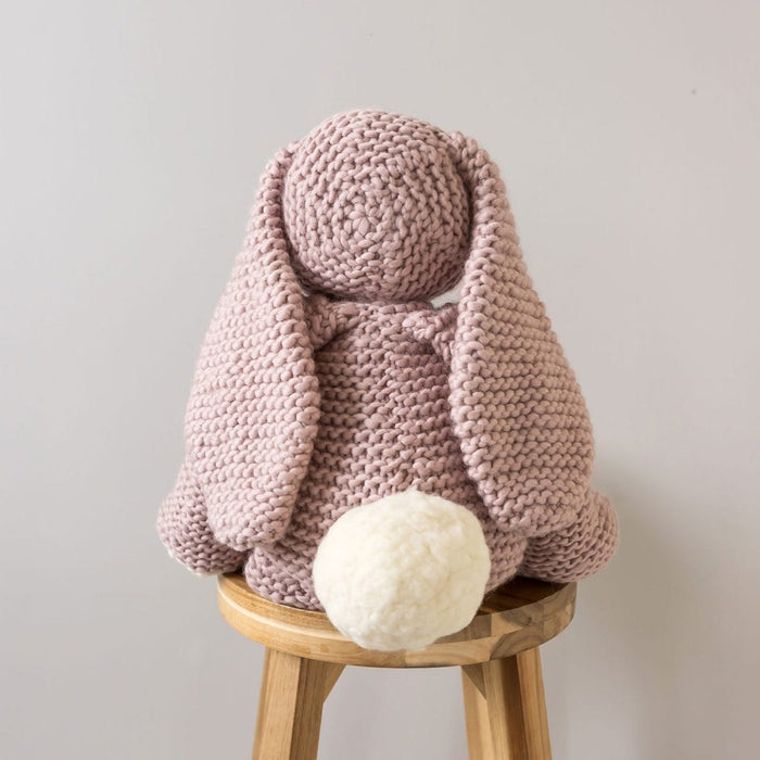 Giant Mabel Bunny Knitting Kit - Wool Couture