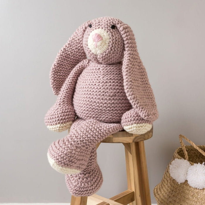 Giant Mabel Bunny Knitting Kit - Wool Couture