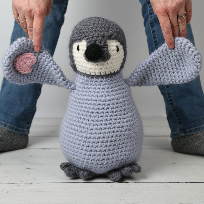 Giant Mr Penguin Crochet Kit - Wool Couture