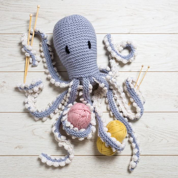 Giant Robyn the Octopus Knitting Kit - Wool Couture