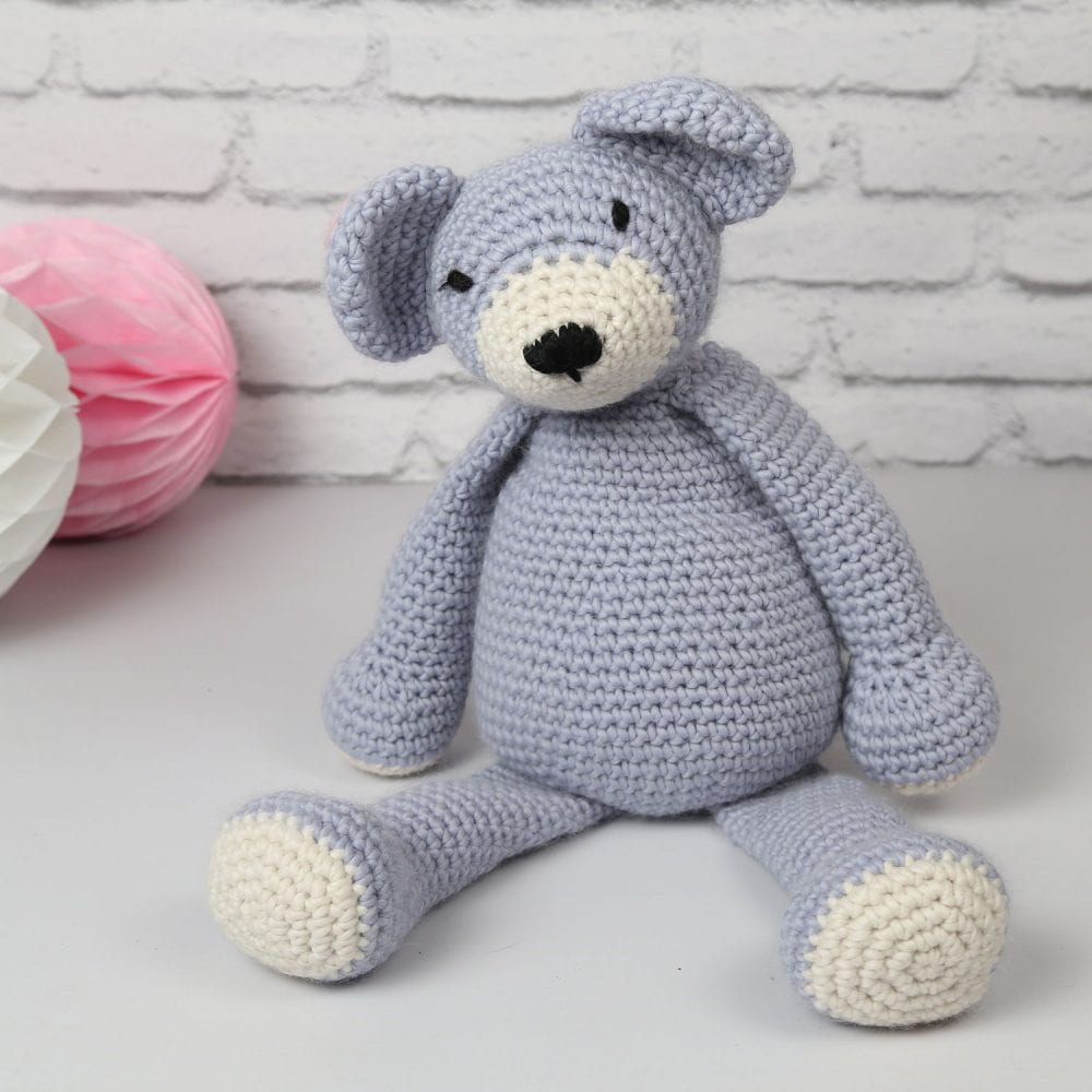 Giant Teddy Bear Crochet Kit | Wool Couture