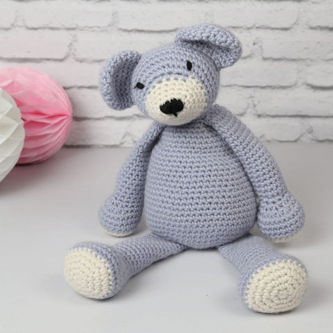Giant Teddy Bear Crochet Kit - Wool Couture