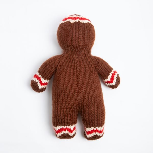 Gingerbread Man Knitting Kit - Wool Couture