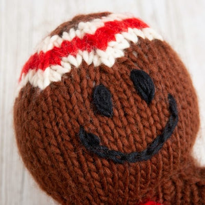Gingerbread Man Knitting Kit - Wool Couture