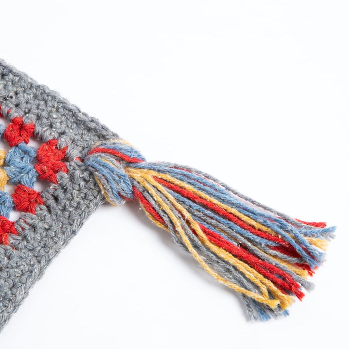 Wow! Kit Gen Granny crochet maxi scarf - kit