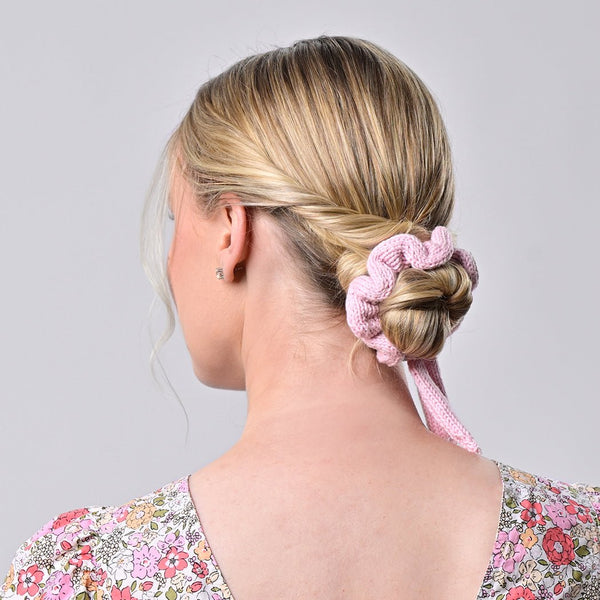 Hair Tie Scrunchies Knitting Kit - Wool Couture