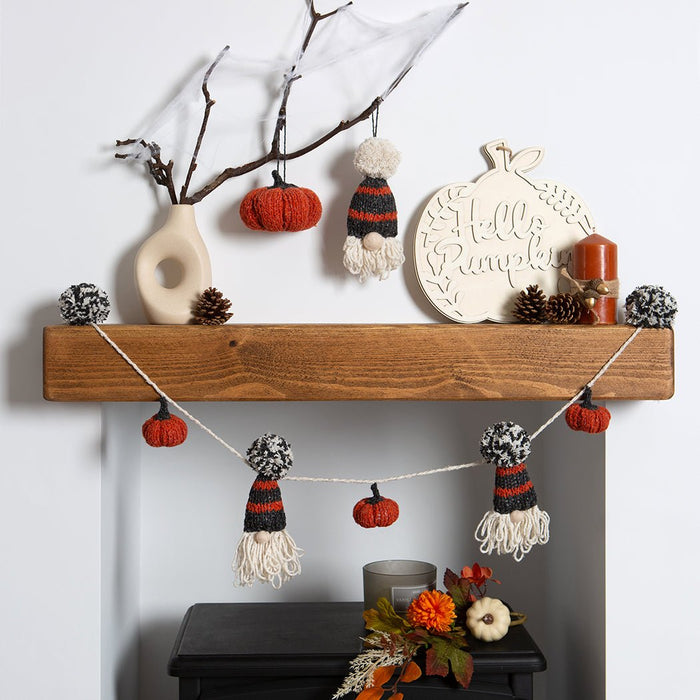 Halloween Decorations Garland & Baubles Knitting Kit - Wool Couture