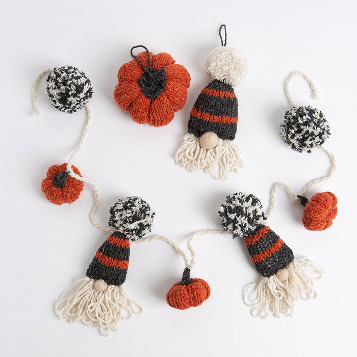 Halloween Decorations Garland & Baubles Knitting Kit - Wool Couture