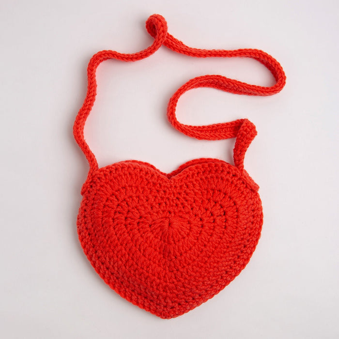 Heart Bag Crochet Kit - Wool Couture