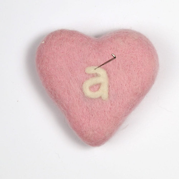 Heart Bunting Needle Felting Kit - Wool Couture