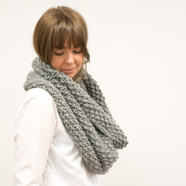 Hepburn Cowl Knitting Kit - Wool Couture