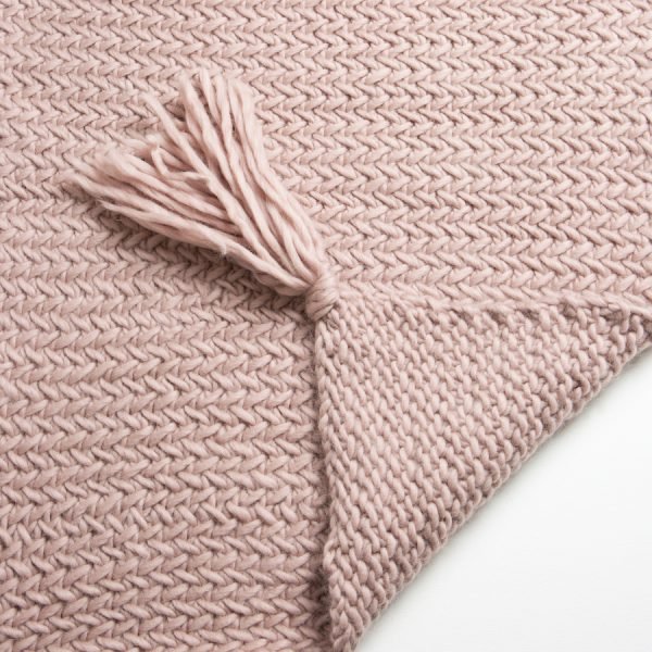 Herringbone Blanket Knitting Kit - Wool Couture