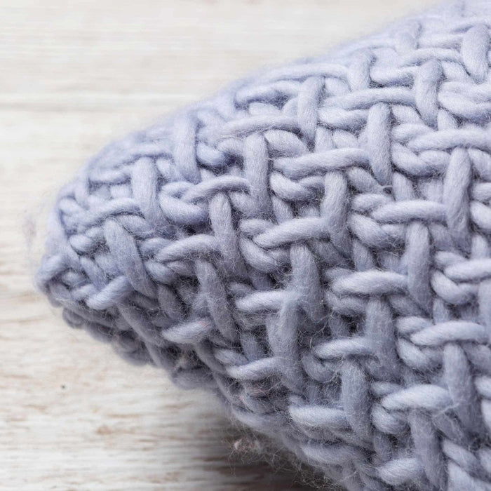Herringbone Cushion Knitting Kit - Wool Couture