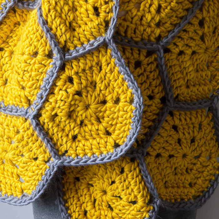 Honeycomb Blanket Crochet Kit - Wool Couture