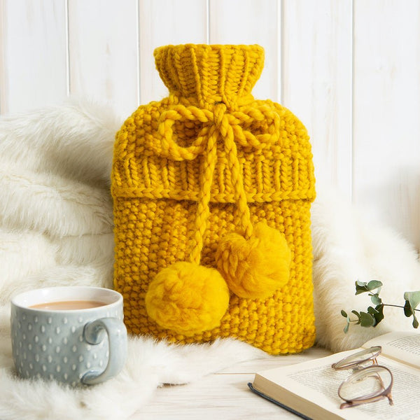 Hot Water Bottle Knitting Kit - Wool Couture