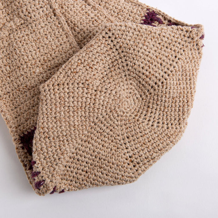 Indie Bucket Bag Crochet Kit - Wool Couture