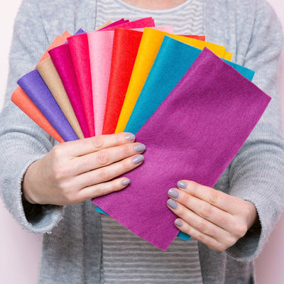 Individual Felt Sheets - Wool Couture