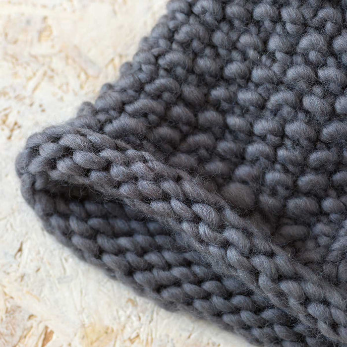 Ivy Hat and Fingerless Gloves Knitting Kit - Wool Couture