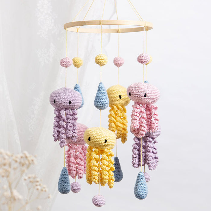 Jellyfish Baby Mobile Crochet Kit - Wool Couture