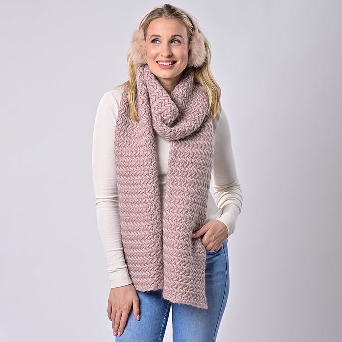 Jojo Scarf Knitting Kit - Wool Couture