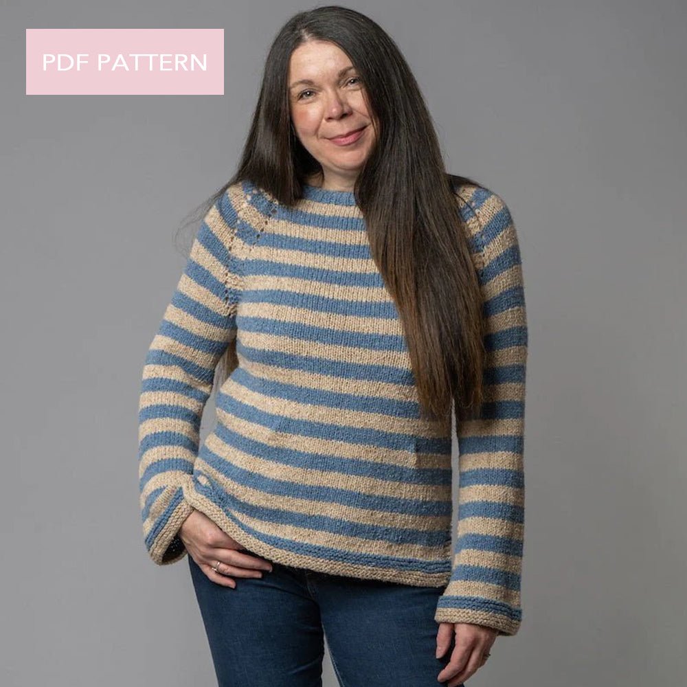 Jumper Knitting PDF Pattern - Rosie Jumper– Wool Couture