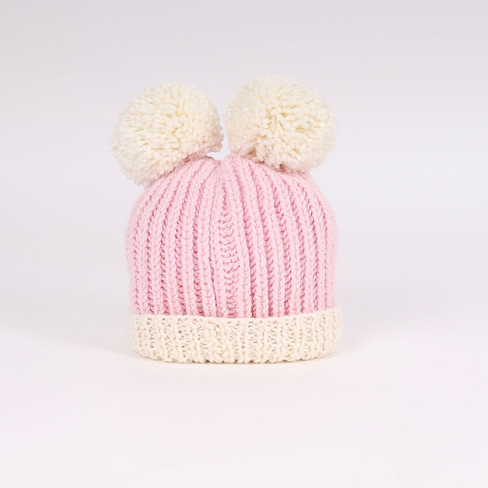 Knitting PDF Pattern - Baby Pom Pom Hat - Wool Couture