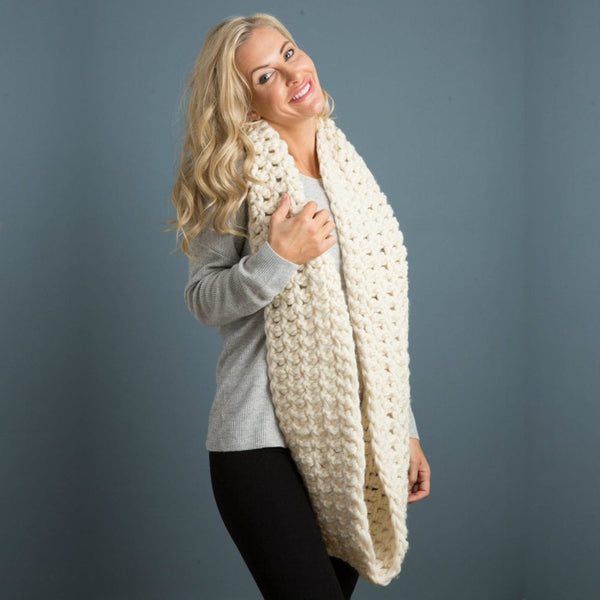 Layla Scarf Crochet Kit - Wool Couture