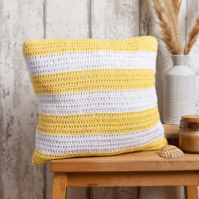 Lazy Days Cushion Crochet Kit - Wool Couture