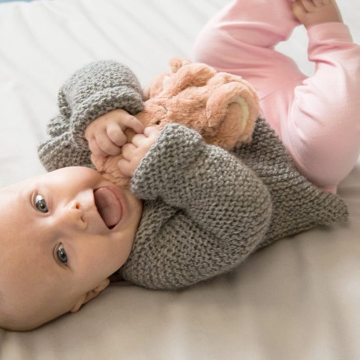 Lilly Cardigan Baby Knitting Pattern PDF - Wool Couture