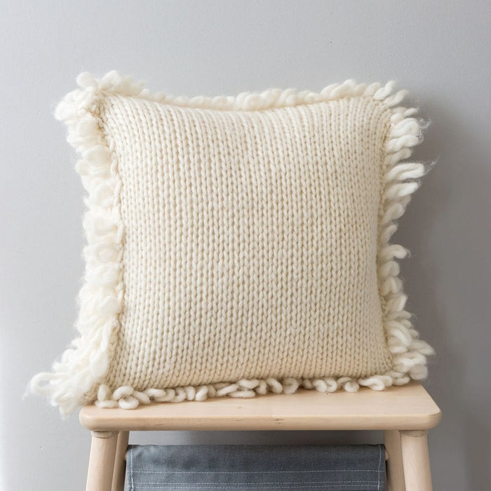 Loop Stitch Cushion Knitting Kit - Wool Couture