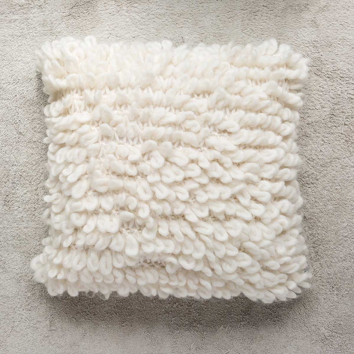 Loop Stitch Cushion Knitting Kit - Wool Couture