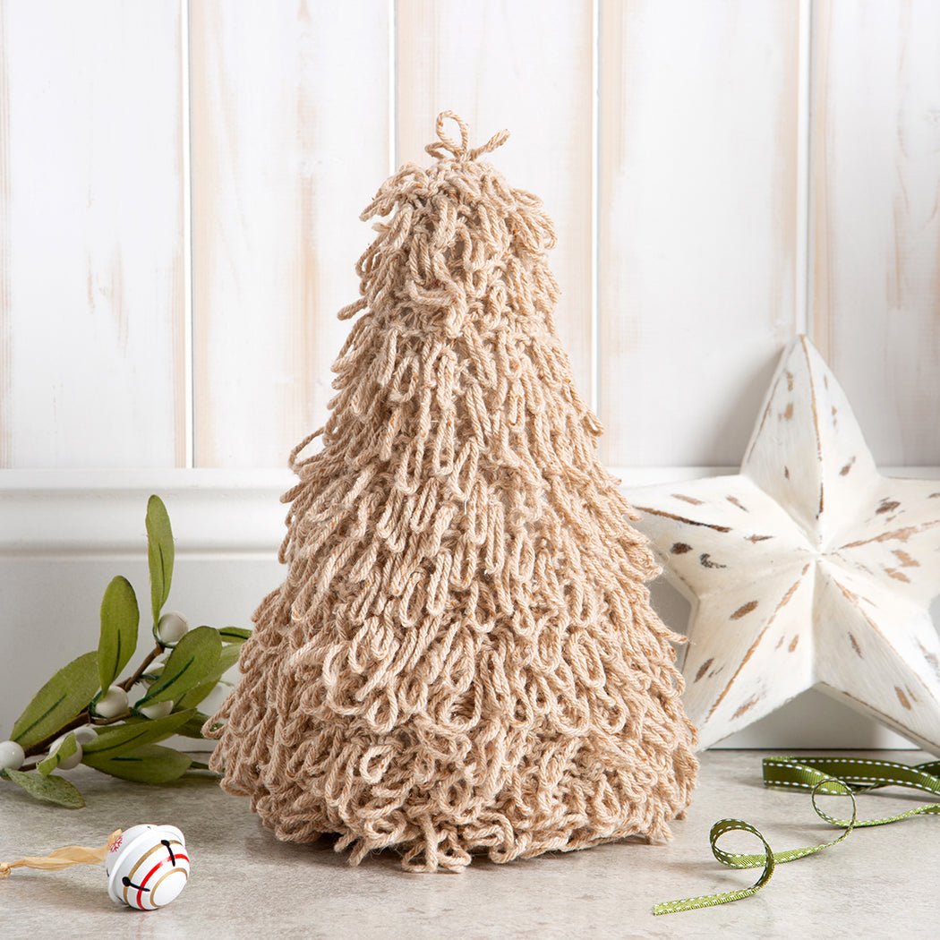 Loopy Christmas Tree Knitting Kit | Wool Couture