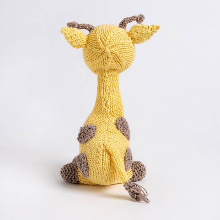 Lottie The Giraffe - Cotton Knitting Kit - Wool Couture
