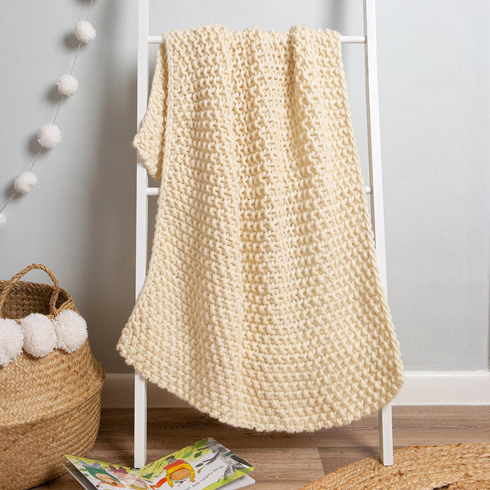 Louis Baby Blanket Knitting Kit - Wool Couture