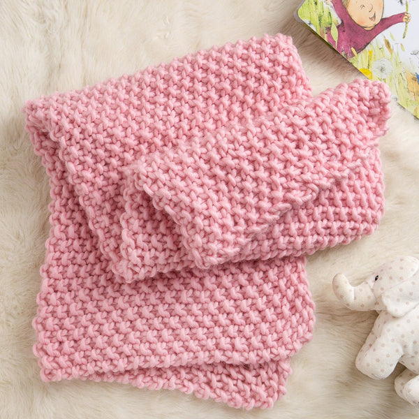 Louis Baby Blanket Knitting Kit - Wool Couture