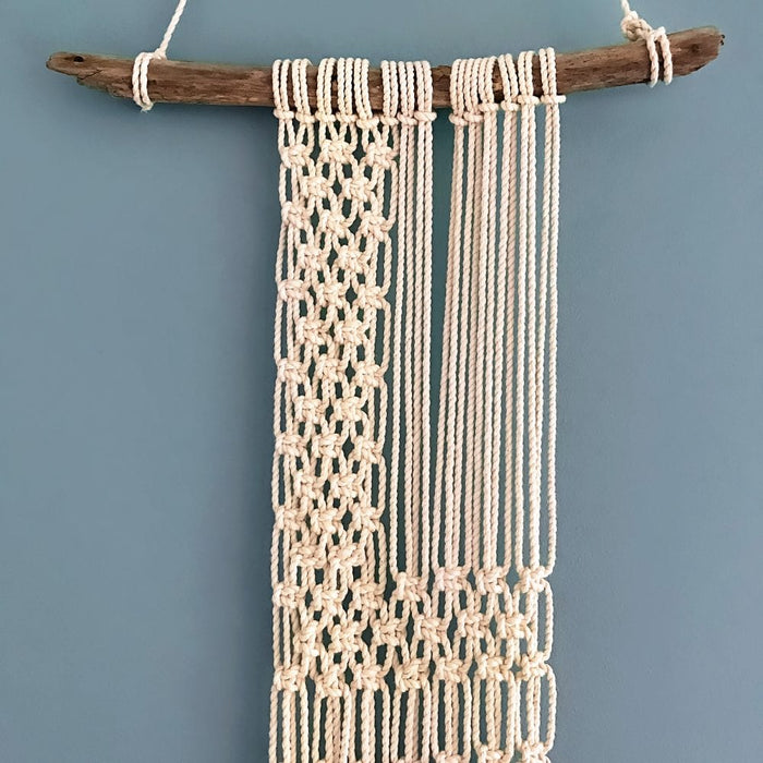 Macrame Sampler Love Macrame Wall Hanging Kit | Wool Couture