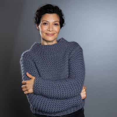 Lucinda Jumper Knitting Kit - Wool Couture