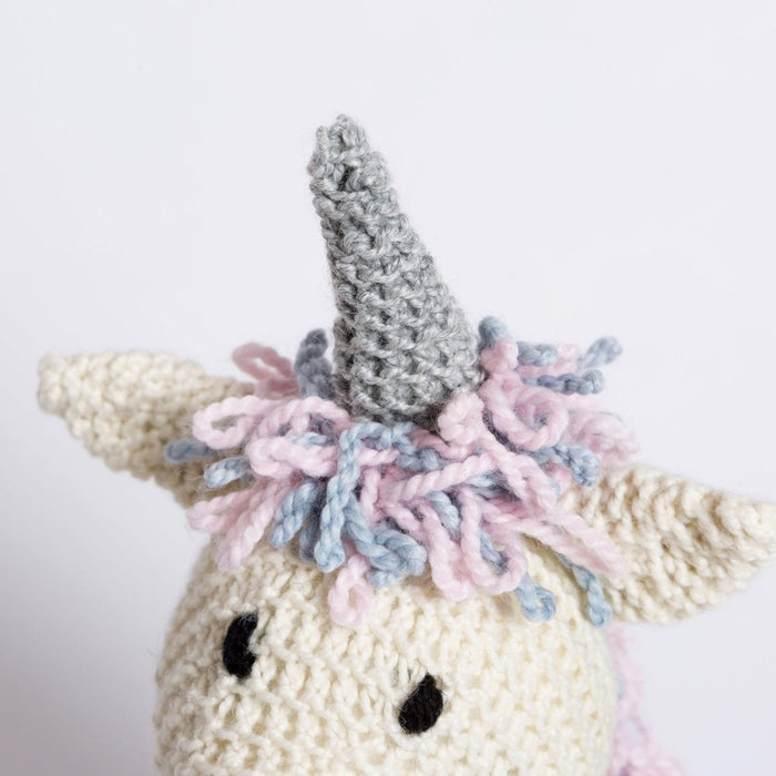 Lucy the Unicorn Knitting Kit - Wool Couture