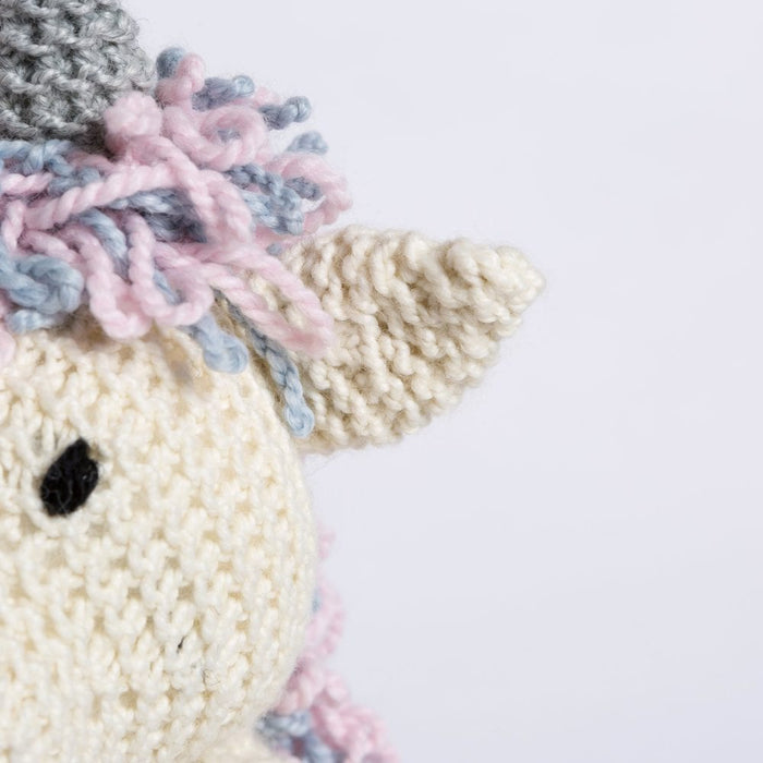 Lucy the Unicorn Knitting Kit - Wool Couture
