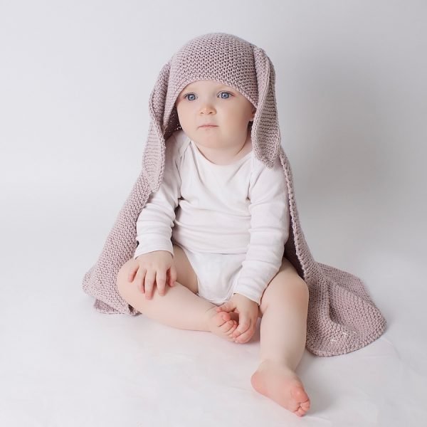 Mabel Baby Blanket Knitting Kit - Wool Couture