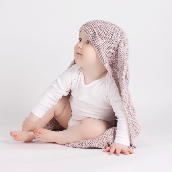 Mabel Baby Blanket Knitting Kit - Wool Couture