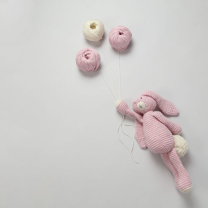 Mabel Bunny Knitting Kit - Wool Couture