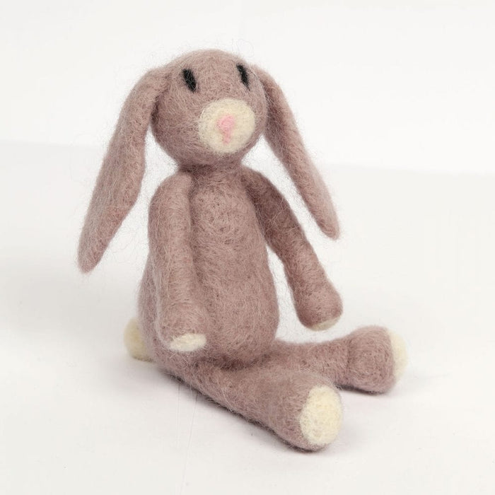 Mabel Bunny Needle Felting Kit - Wool Couture