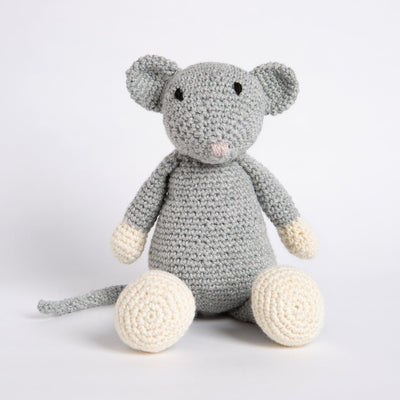 Mack Mouse Crochet Kit - Wool Couture