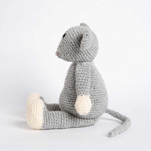 Mack Mouse Crochet Kit - Wool Couture