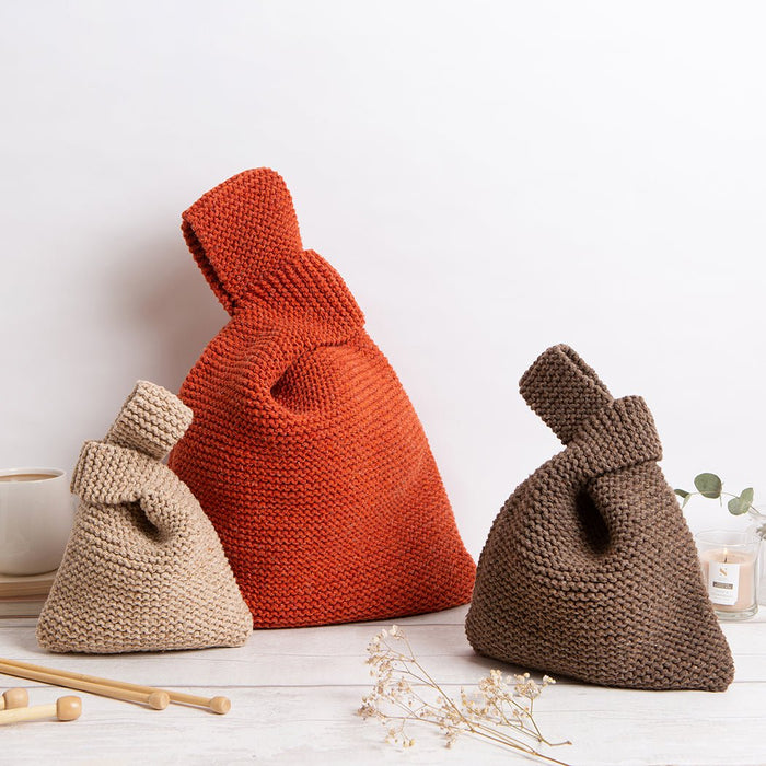 Medium Knot Bag Knitting Kit - Wool Couture