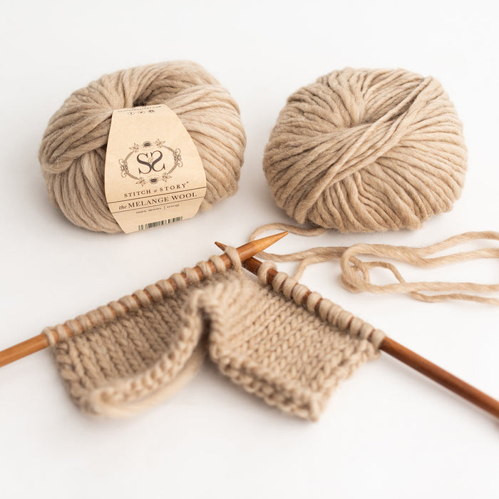 Melange Wool 100g Balls - Wool Couture